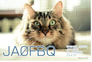 投稿についてもっと詳しく QSL: JA0FBQ (長野県塩尻市)